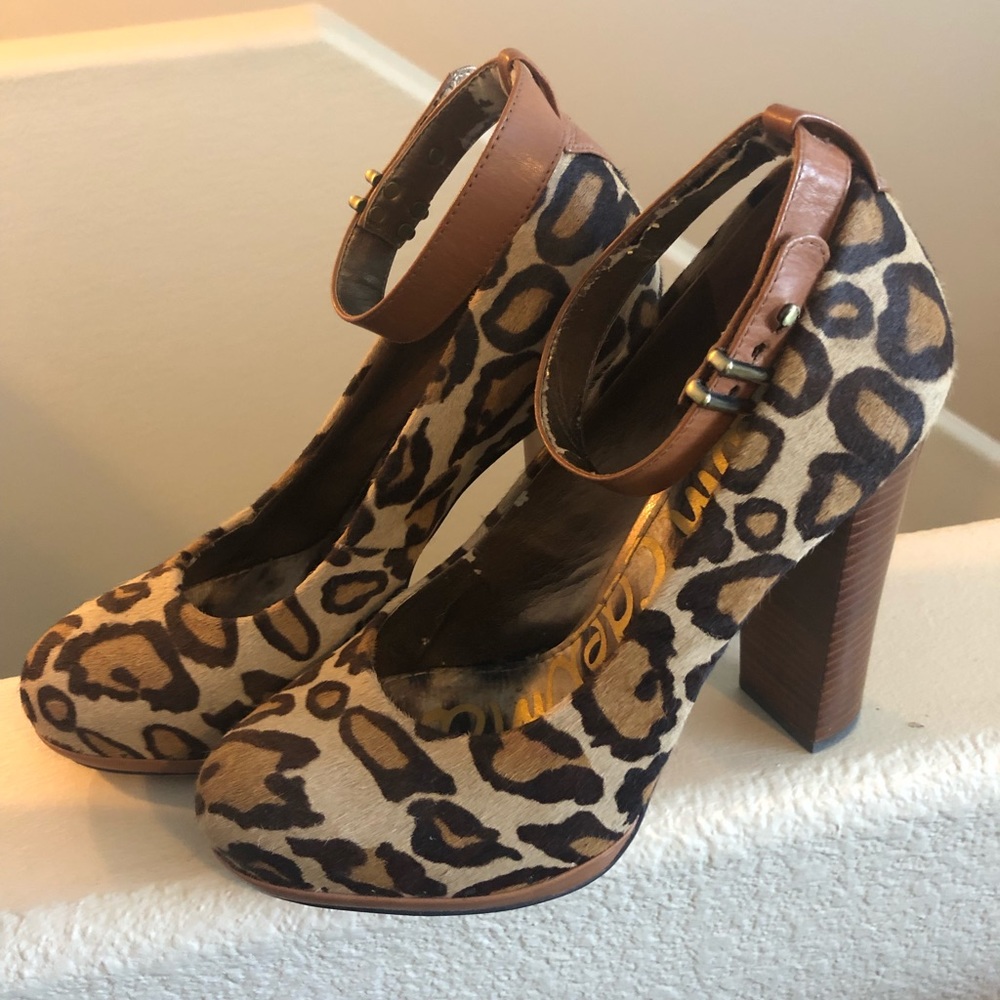 Sam Edelman Leopard Print Platform